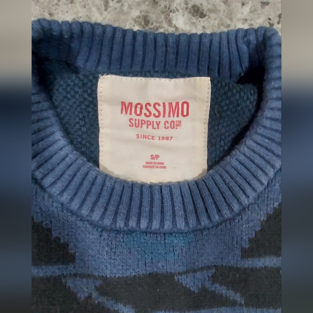 Pattern Cropped Sweater - image 3